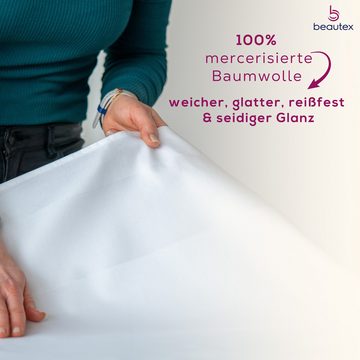 Beautex Tischdecke Damast Tischdecke, 100% mercerisierte Vollzwirn Baumwolle (1-tlg)