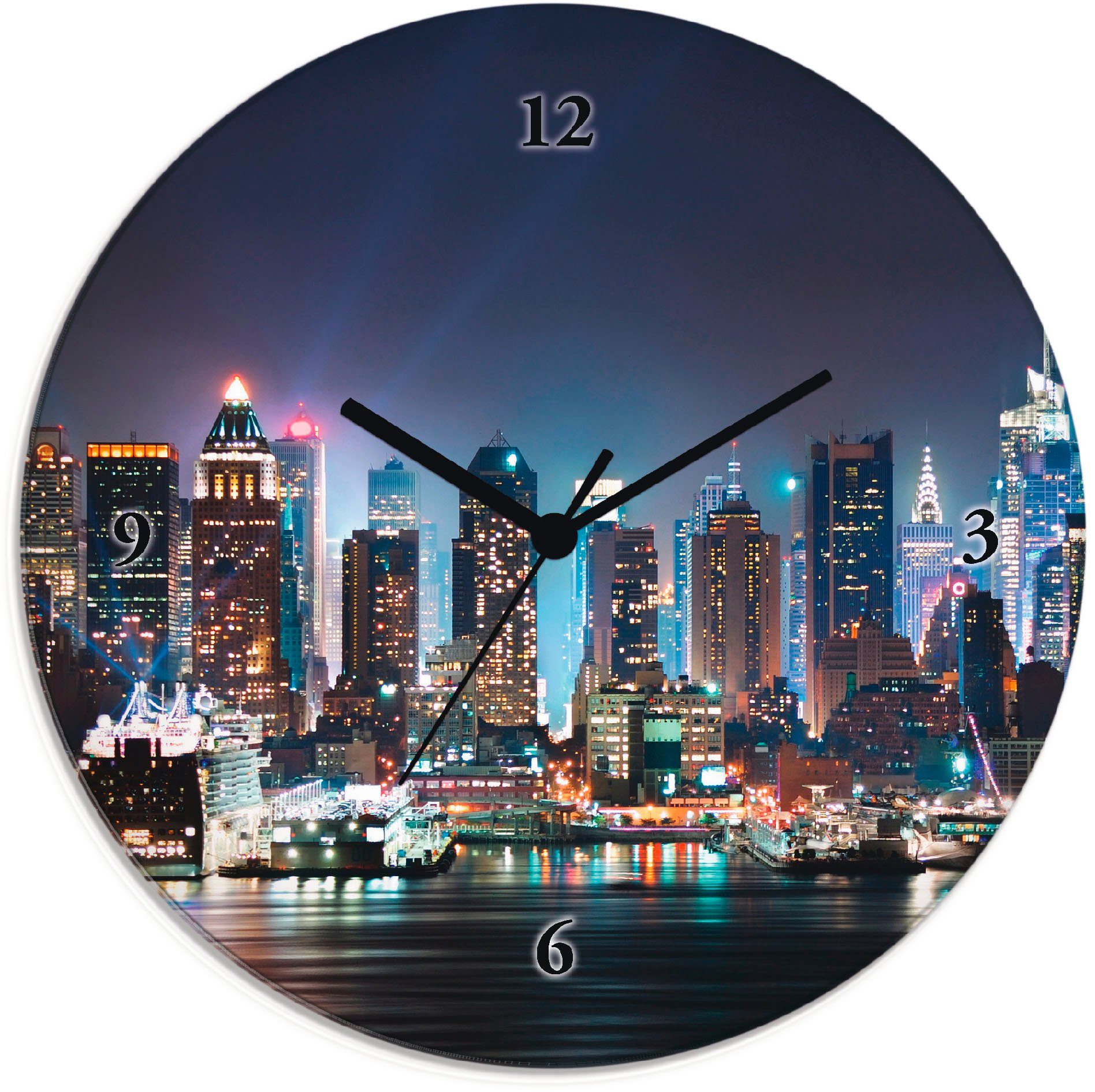 Artland Wanduhr New York City Times günstig online kaufen