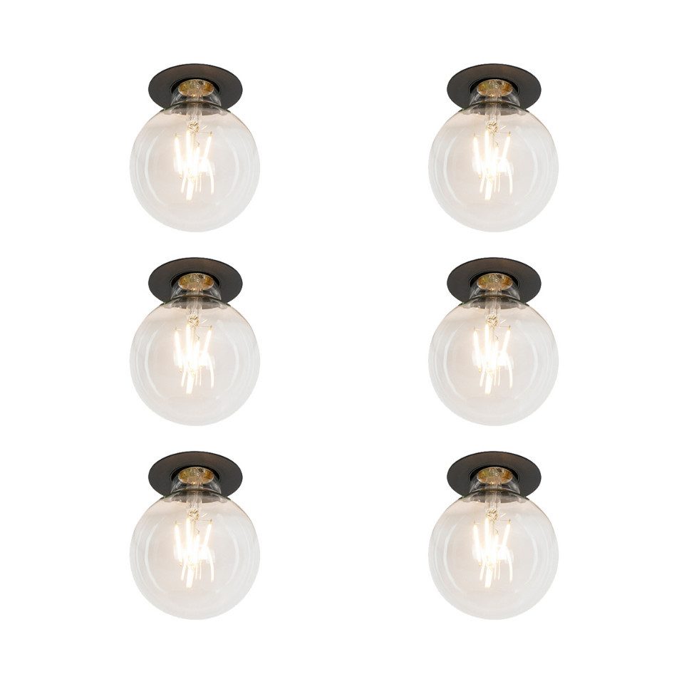 Qazqa LED Einbaustrahler 102890, ohne Leuchtmittel, E27, Aluminium, 1-flammig