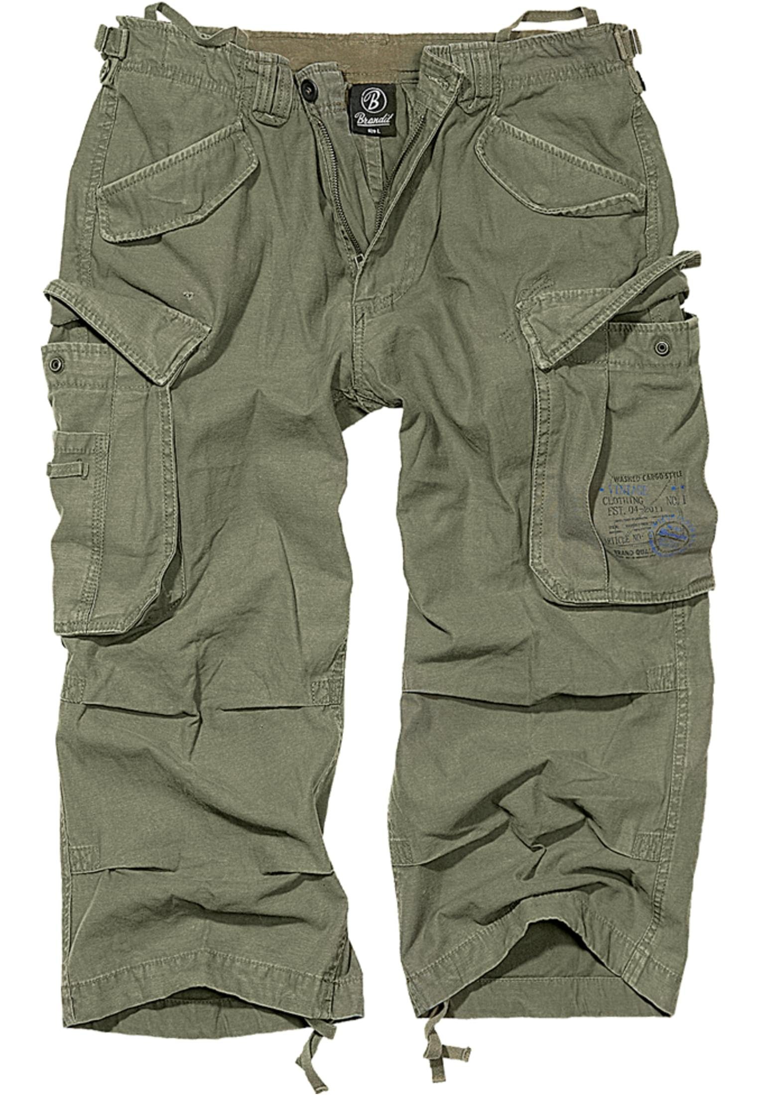 Brandit Stoffhose Brandit Herren Industry Vintage Cargo 3/4 Шорти (1-tlg)