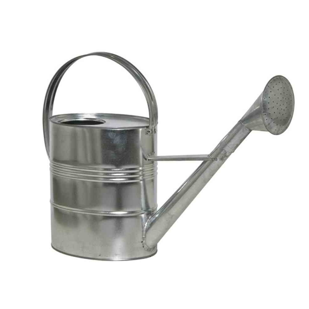 GAUTZSCH Gießkanne in silber, Stahlblech verzinkt - 56x40x19cm (BxHxT)