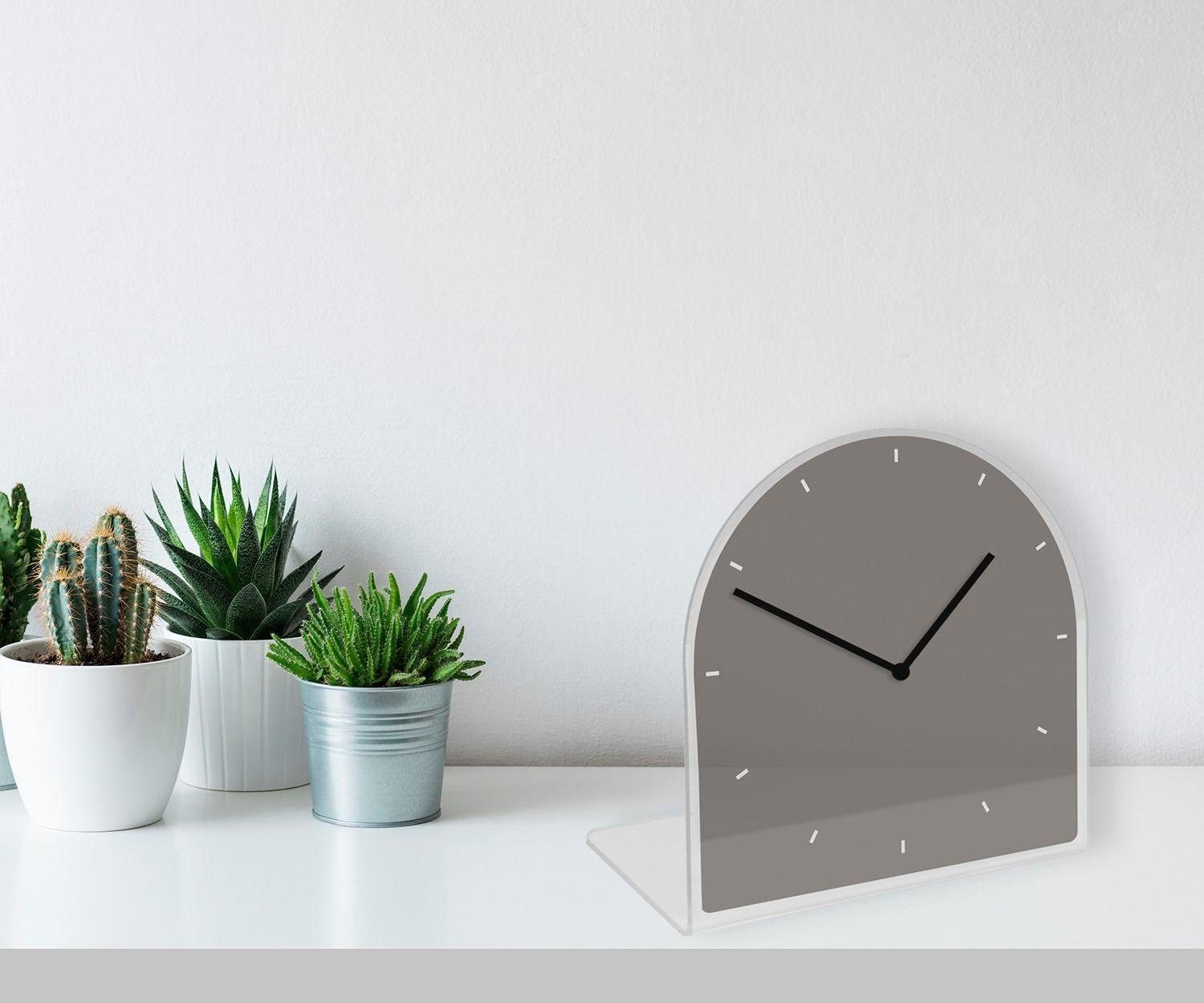 queence Tischuhr Helene Tisch, Uhr, modern, geräuschlos günstig online kaufen