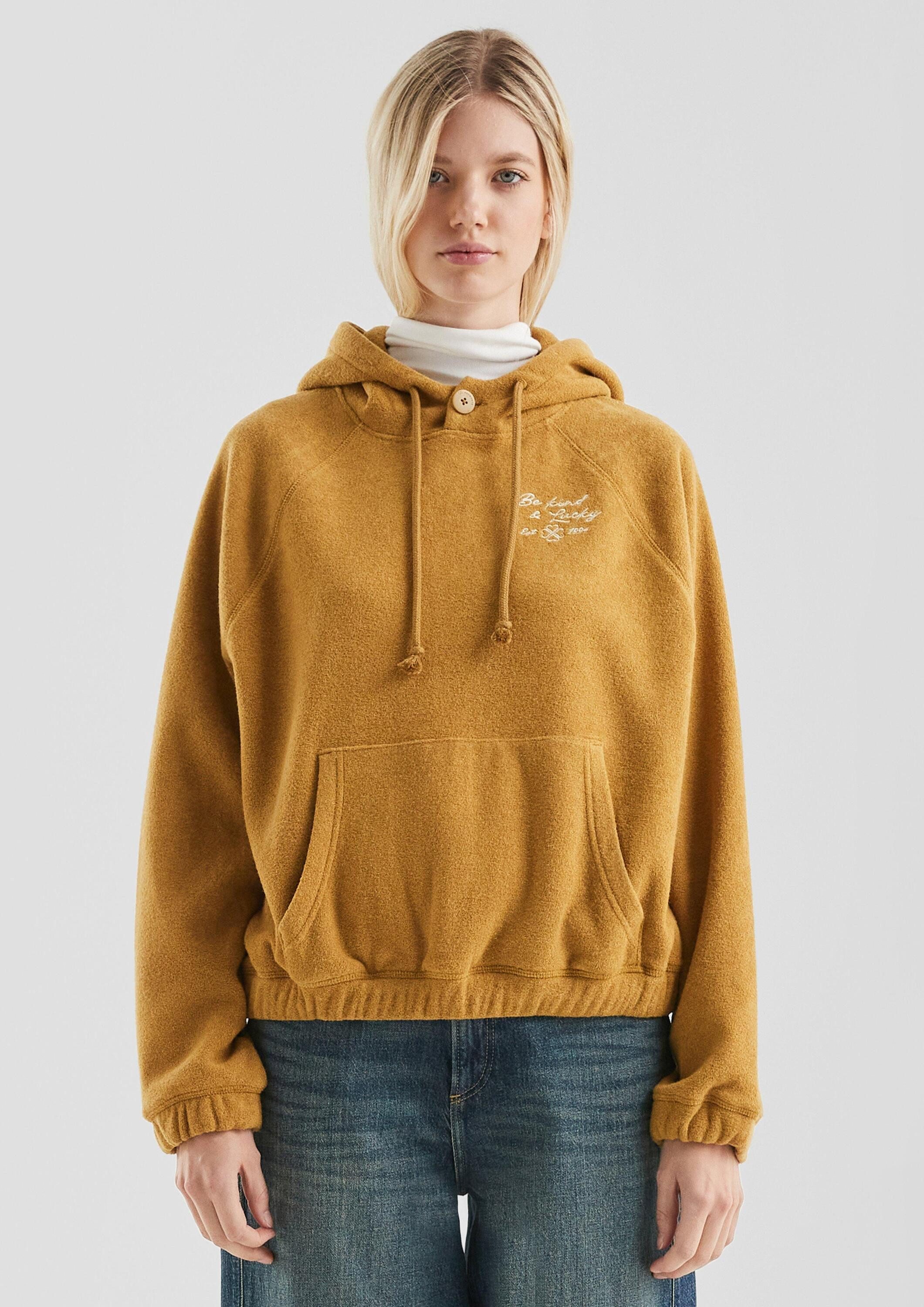 QS Sweatshirt Sweatshirt Teddyfleece Hoodie