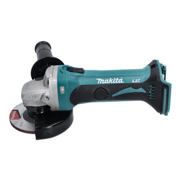 Makita Winkelschleifer DGA 452 RT1J Akku Winkelschleifer 18 V 115 mm + 1x Akku 5,0 Ah + Lade