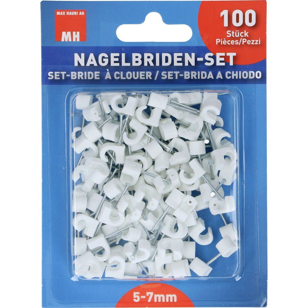 Kabelverbinder-Sortiment 135537 Nagelschellen-Sortiment 1 135537 Set, 135537
