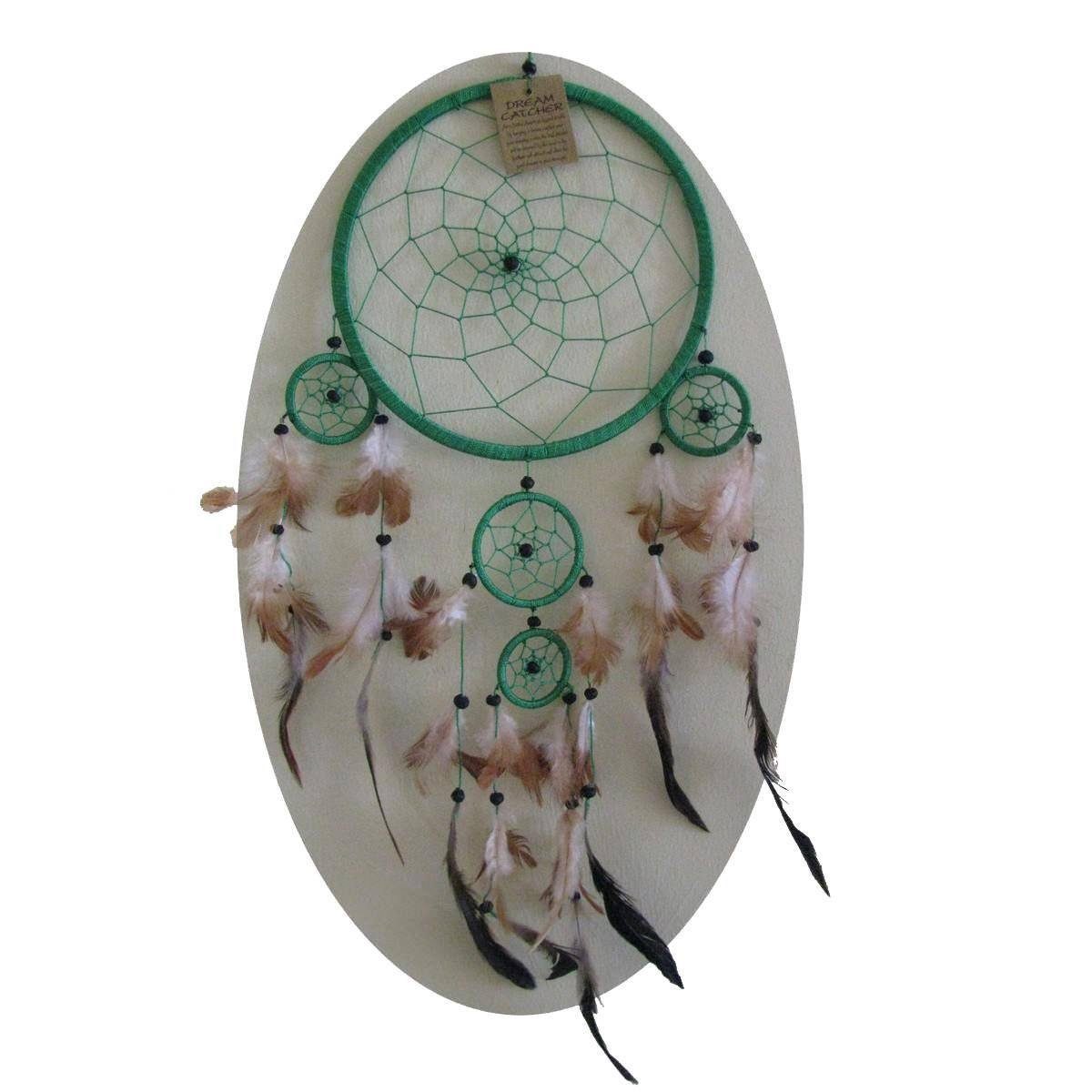 SIMANDRA Hängedekoration Traumfänger (16 cm), L: 40 cm