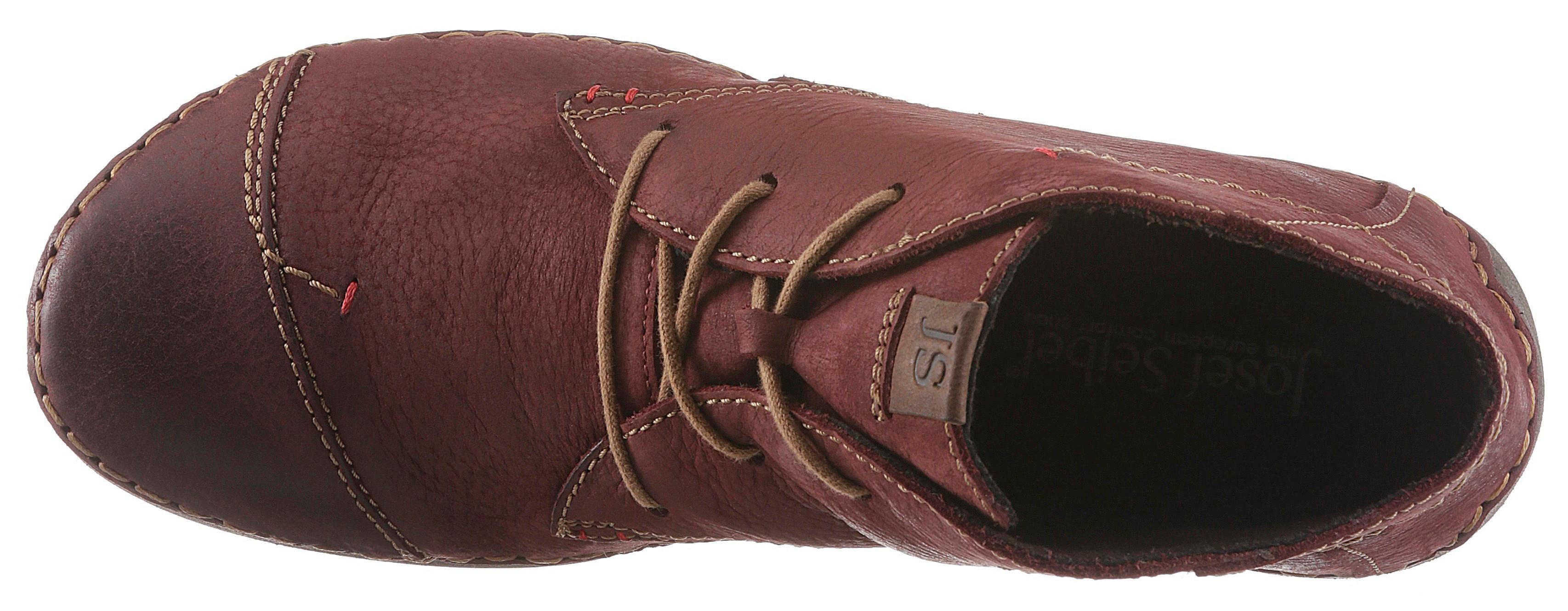 18 Seibel bordeaux Fergey mit Schnürboots Wechselfußbett Josef