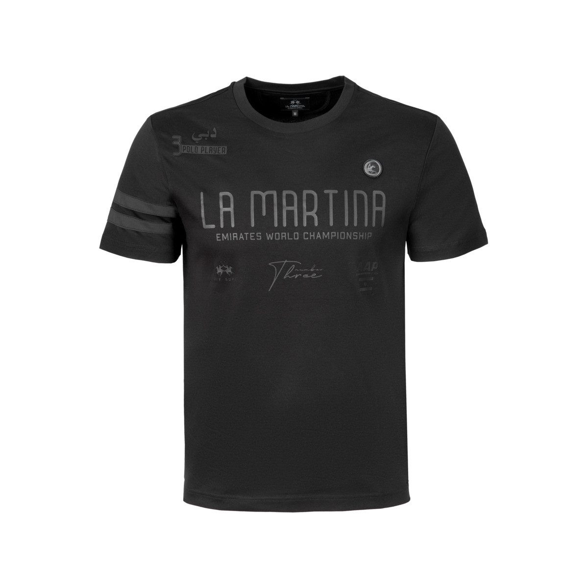 La Martina T-Shirt MCR302 Herren (1-tlg) Shirt, Oberteil, Leibchen, Funktionsshirt, Shortsleeve Shirt