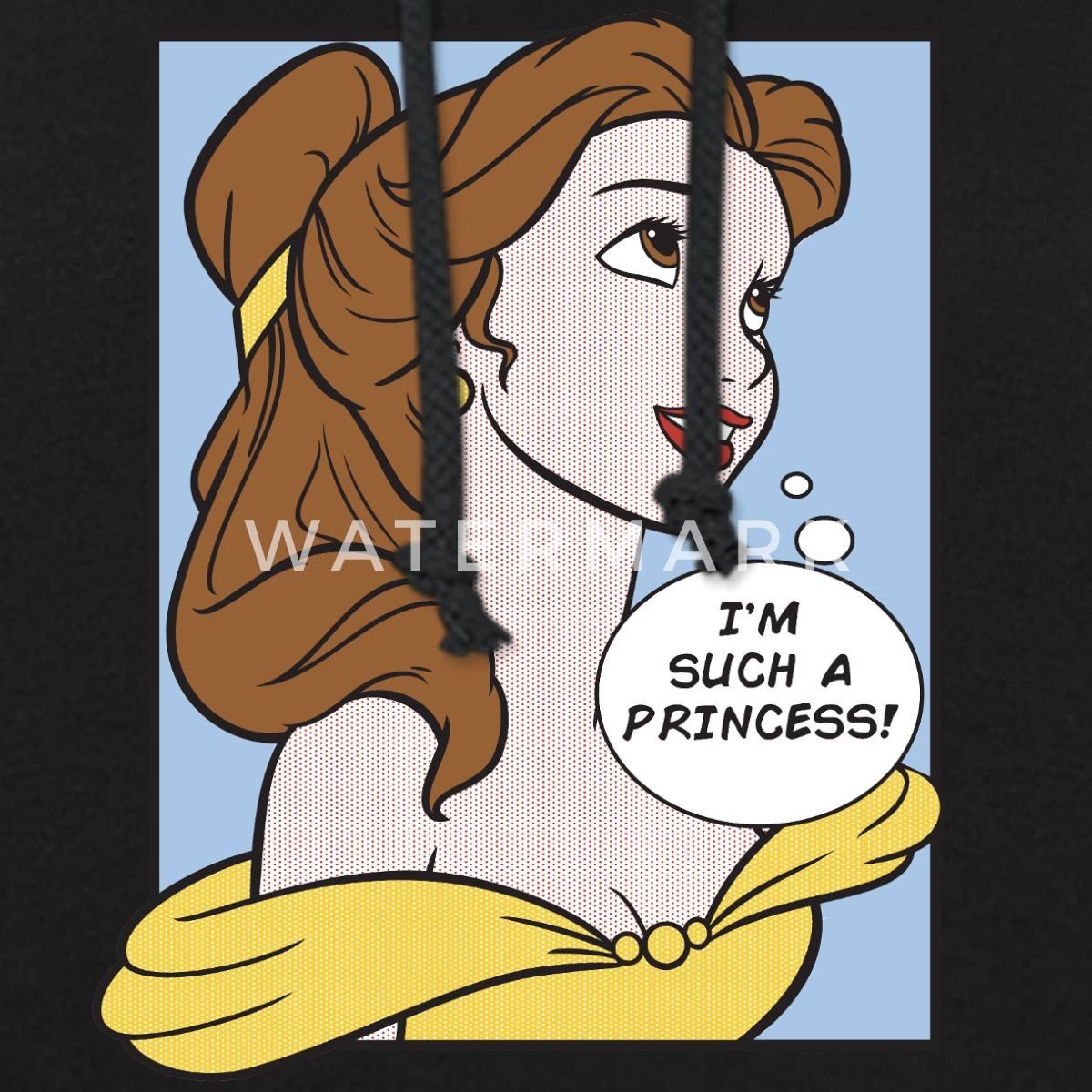 Spreadshirt Hoodie Belle I'm Such A Princess Damen Hoodie (1-tlg)