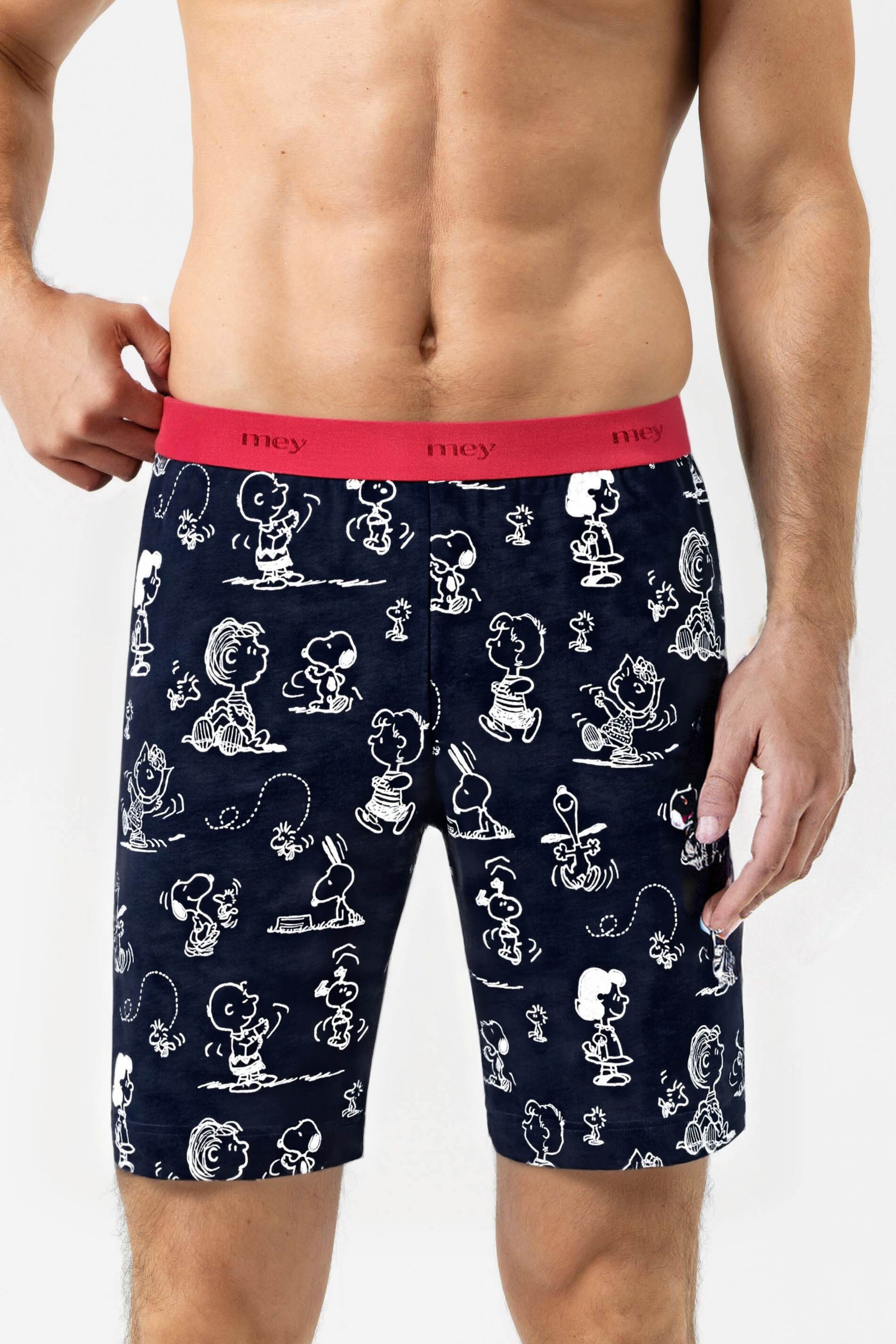 Mey Schlafhose Serie mey x Peanuts Peanuts-Allover-Print (1-tlg) Softe Pyja günstig online kaufen