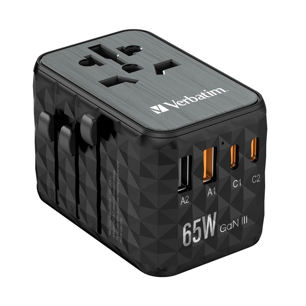 GaN III-Universal-Reiseadapter UTA-05 65W Reiseadapter