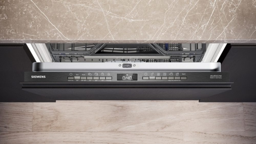 SIEMENS vollintegrierbarer Geschirrspüler iQ300 SX63E810BE, 13 Maßgedecke, XXL-Gerät