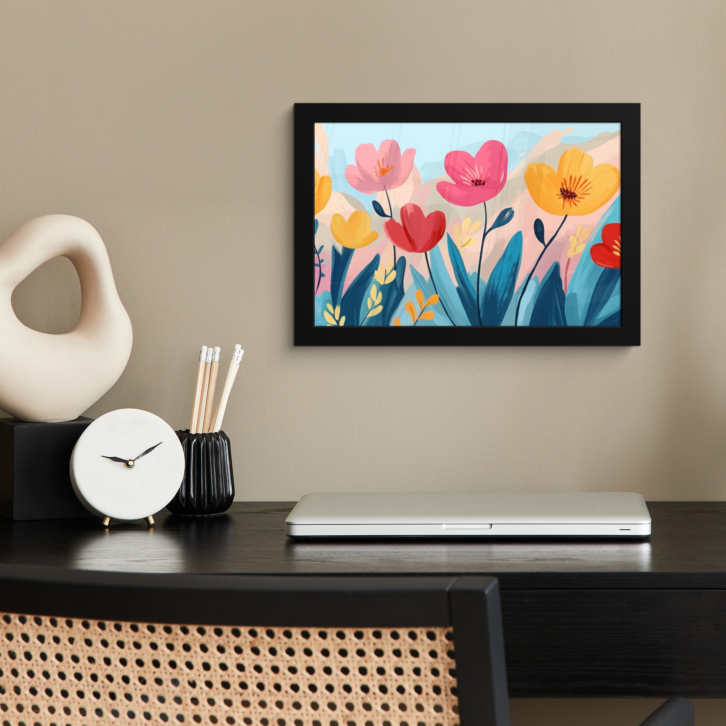 MuchoWow Poster Illustration - Blumen - günstig online kaufen