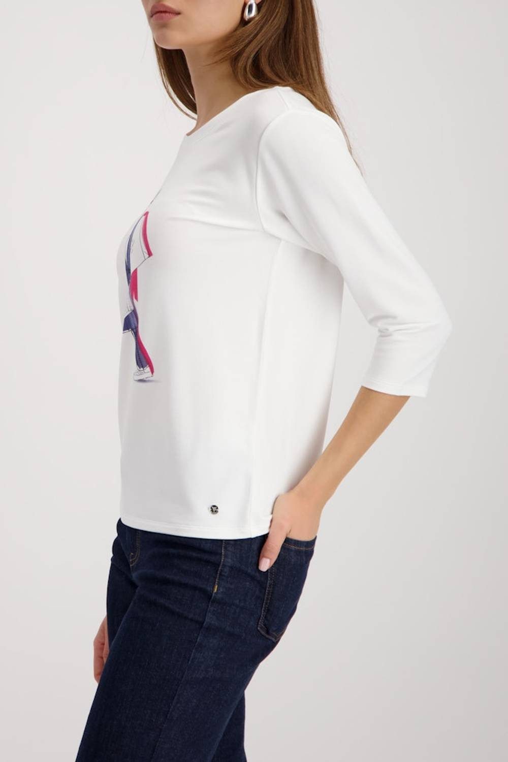 Monari T-Shirt 410082 Strassstein-Details günstig online kaufen