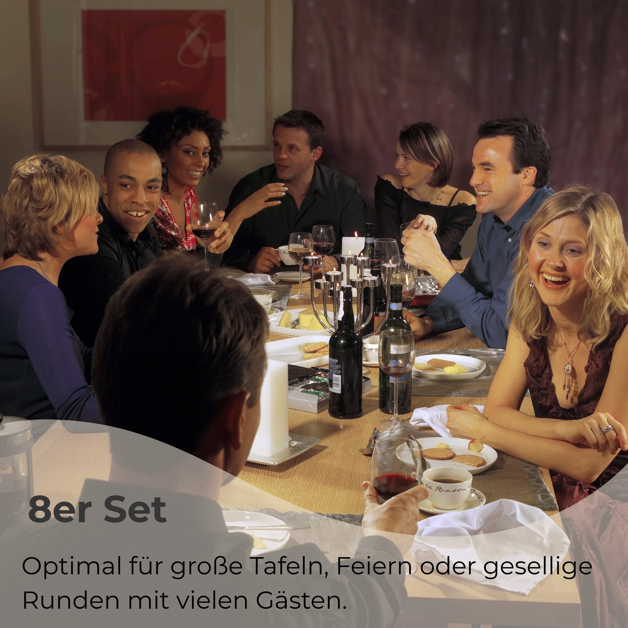 matches21 HOME & HOBBY Platzset Ovales Tischset mit Glasuntersetzer, 8er Se günstig online kaufen