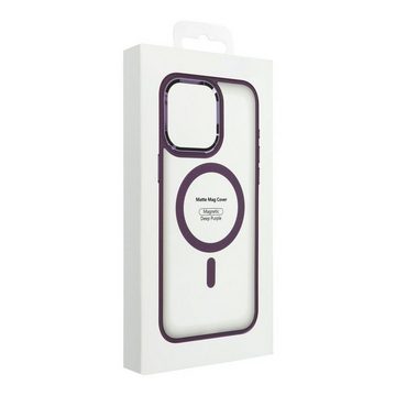 cofi1453 Bumper Matte MagSafe Cover Hülle für iPhone 15 Serie