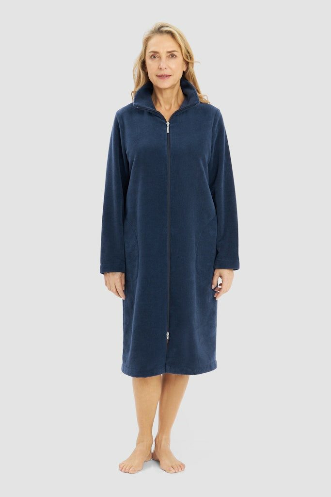 Rösch Morgenmantel Morgenmantel für Damen, lang, 100% Polyester, Keine Angabe, keine Angabe