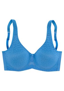 Nuance Bralette-BH mit grafischer Spitze, ohne Bügel