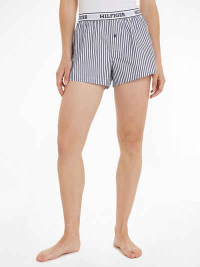 Tommy Hilfiger Underwear Боксерські чоловічі труси, боксерки WOVEN SHORTS mit allover Streifen & Logo-Elastikbund