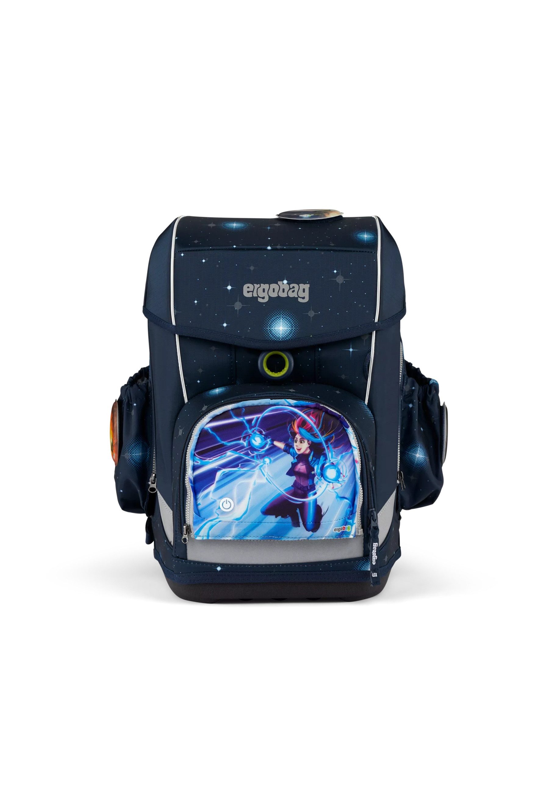 ergobag Schulranzen LED Zippie . (1-tlg), reflektierend