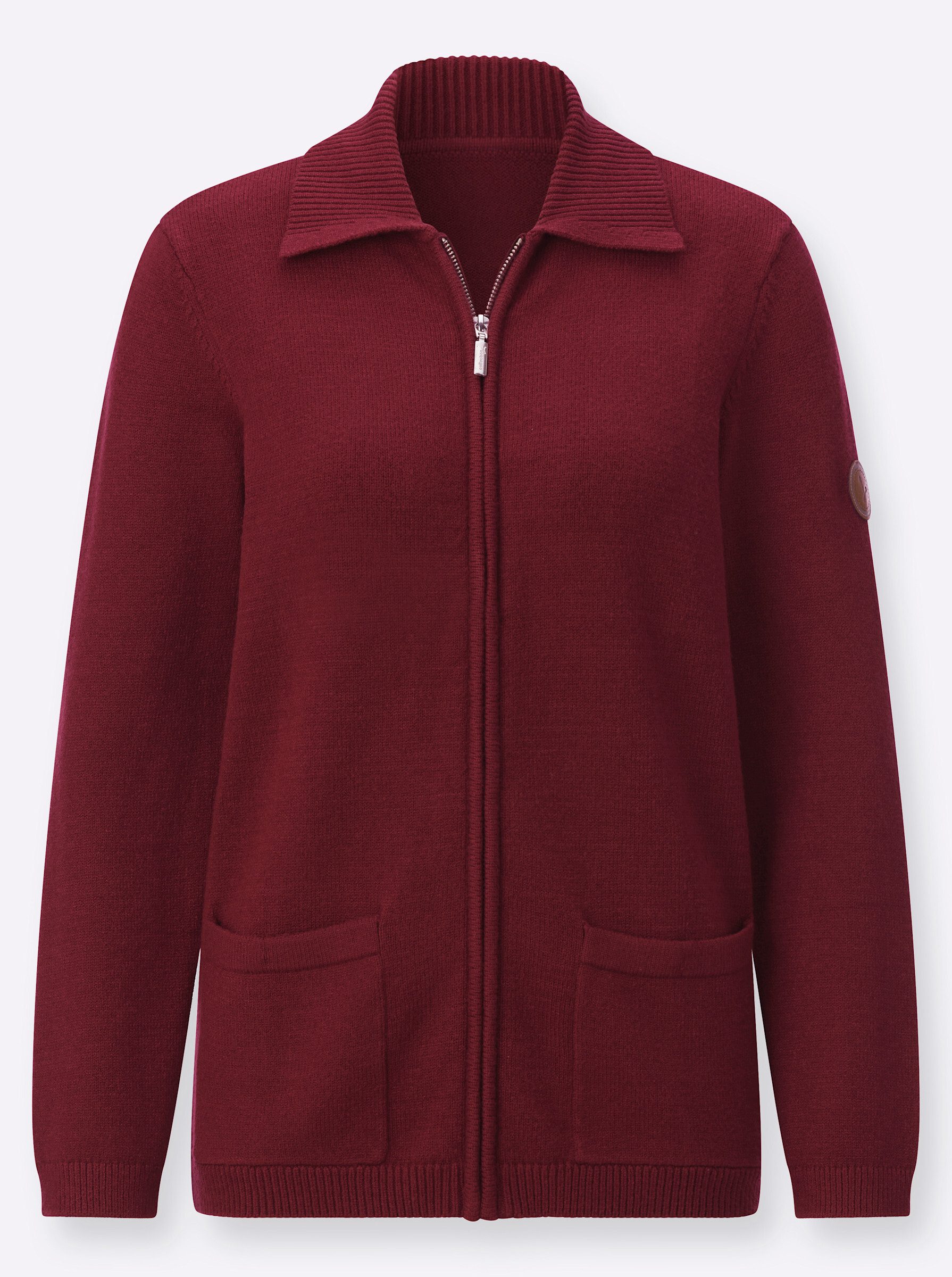 Strickjacke Strickjacke Langarm Jersey