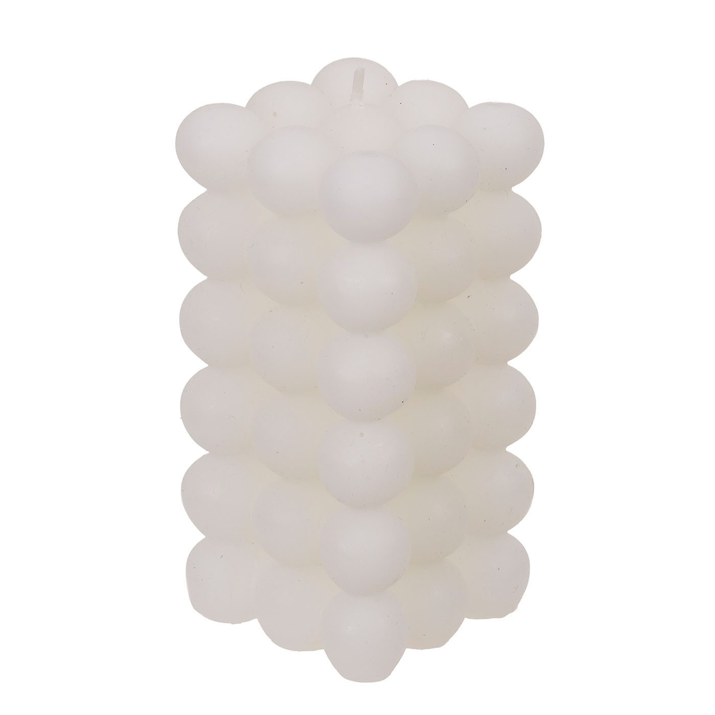 ReWu Stumpenkerze OOTB Kerze, Bubble, 6 x 12 cm, 3-farbig sortiert, 12 Stück