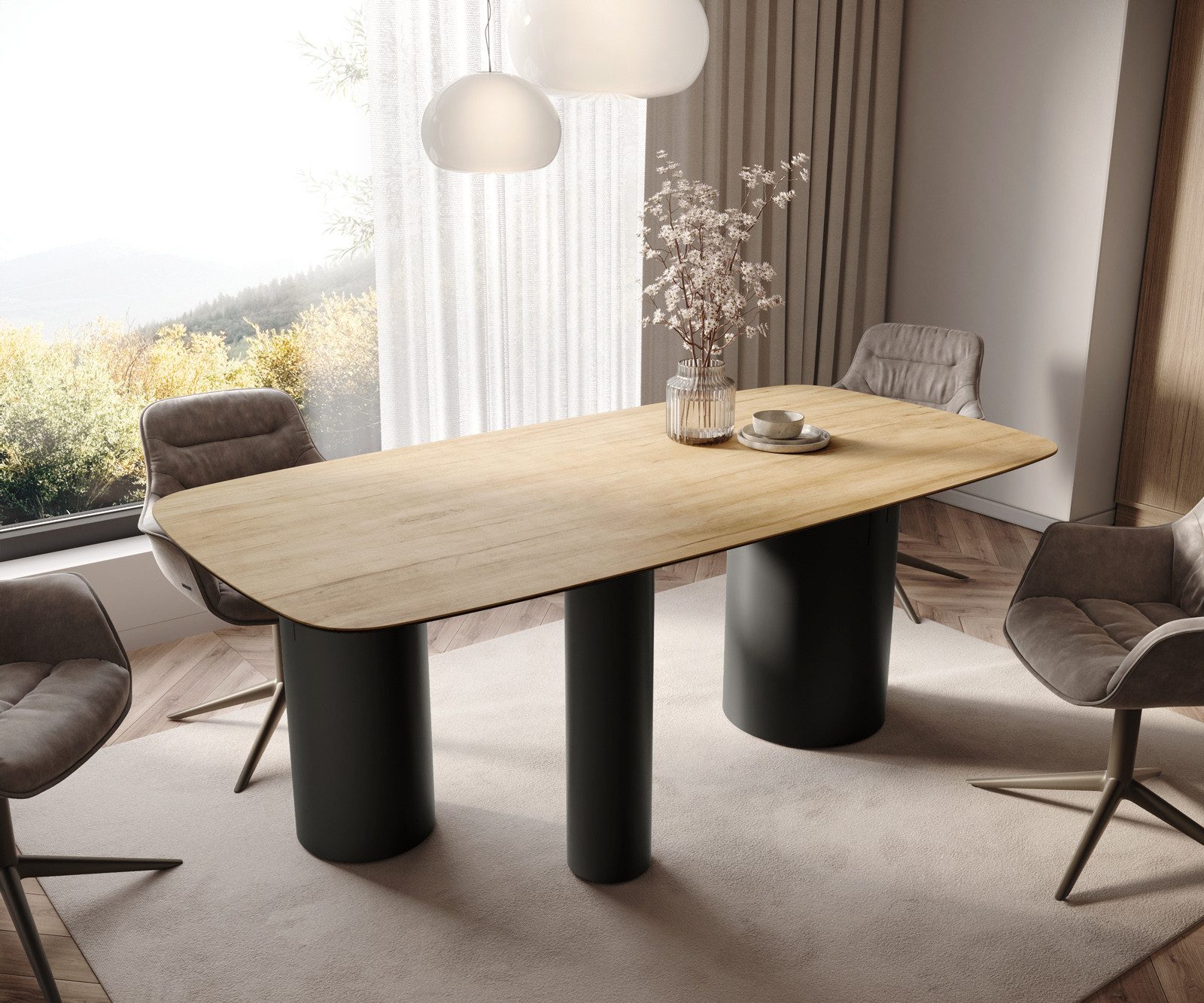 DELIFE Esstisch Edge, Boot Keramik Laminam® günstig online kaufen