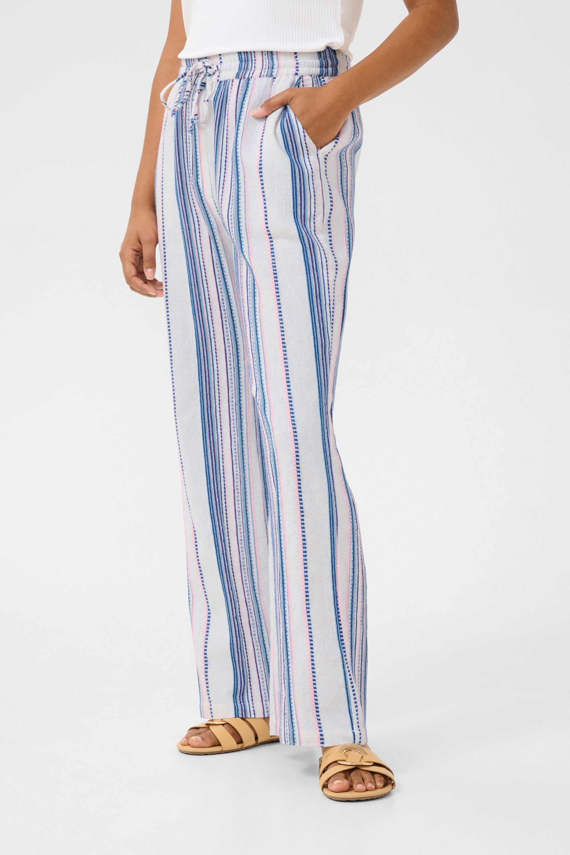 Cream Stoffhose Casual Hose CRMiva