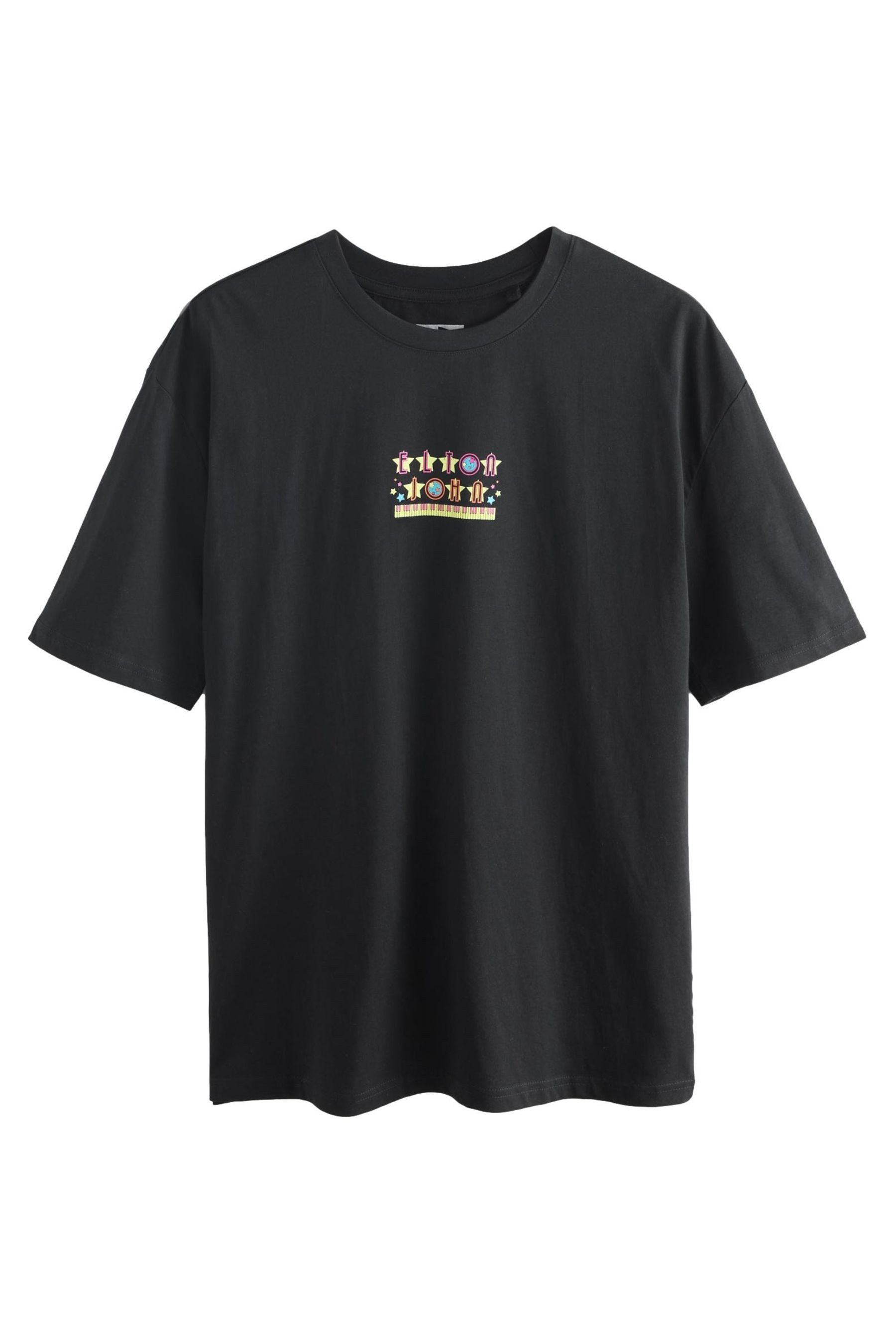 Next T-Shirt Regular Fit Band-T-Shirt mit günstig online kaufen