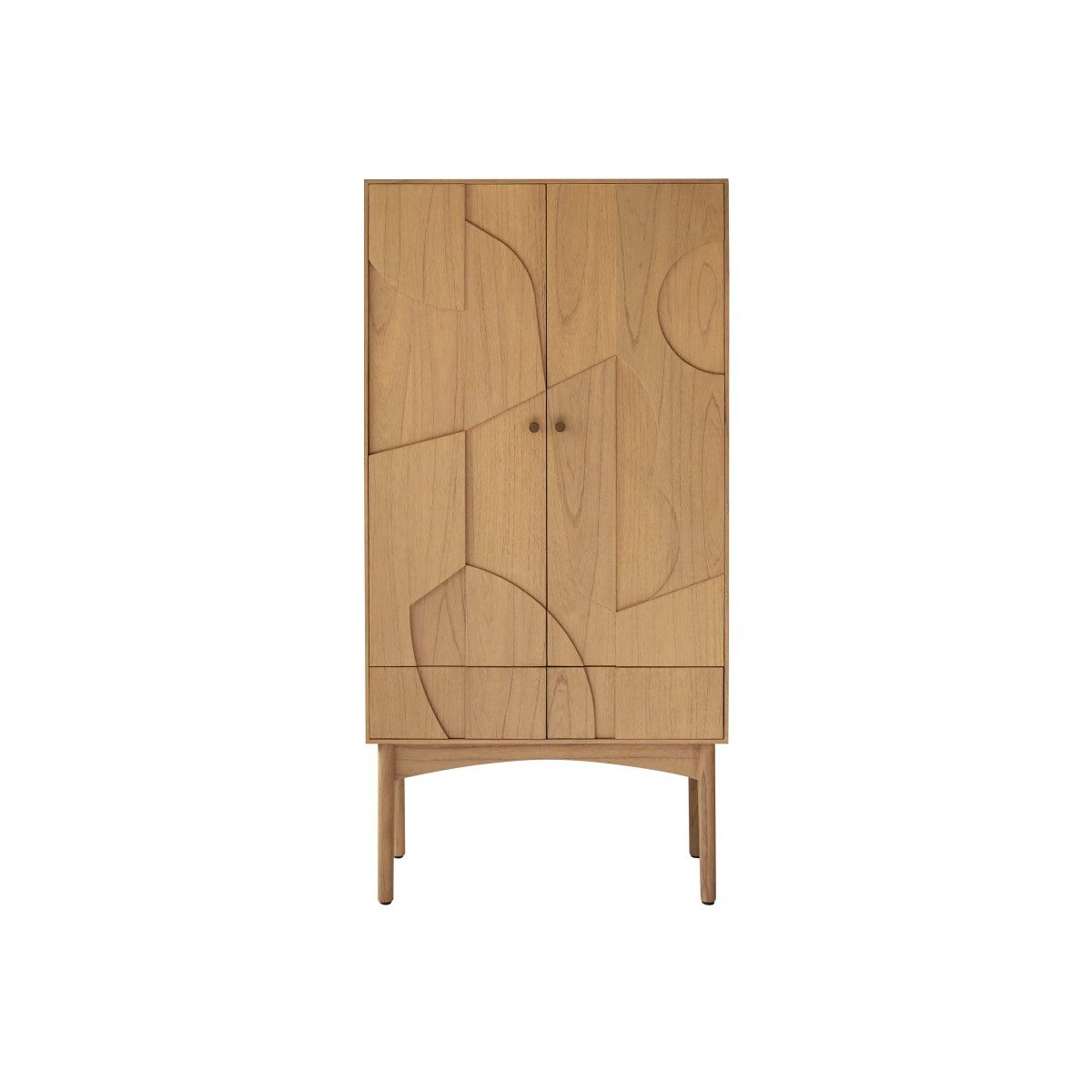 Tikamoon Buffet Schrank Otho aus Mindiholz 90 cm