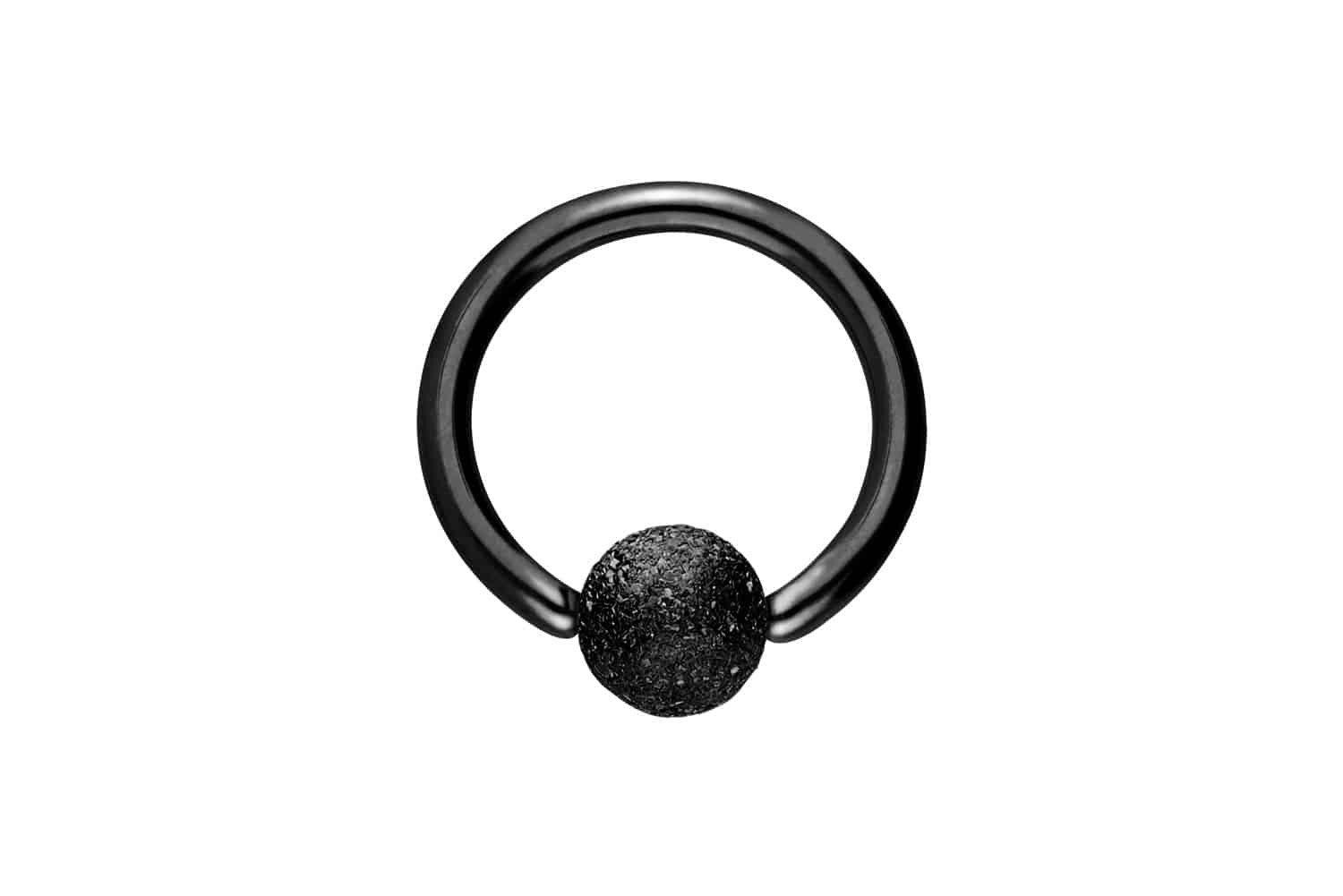 PIERCINGLINE Nasenpiercing Chirurgenstahl Klemmkugelring DIAMANTOPTIK (Klemm-Ringe, 1-tlg)