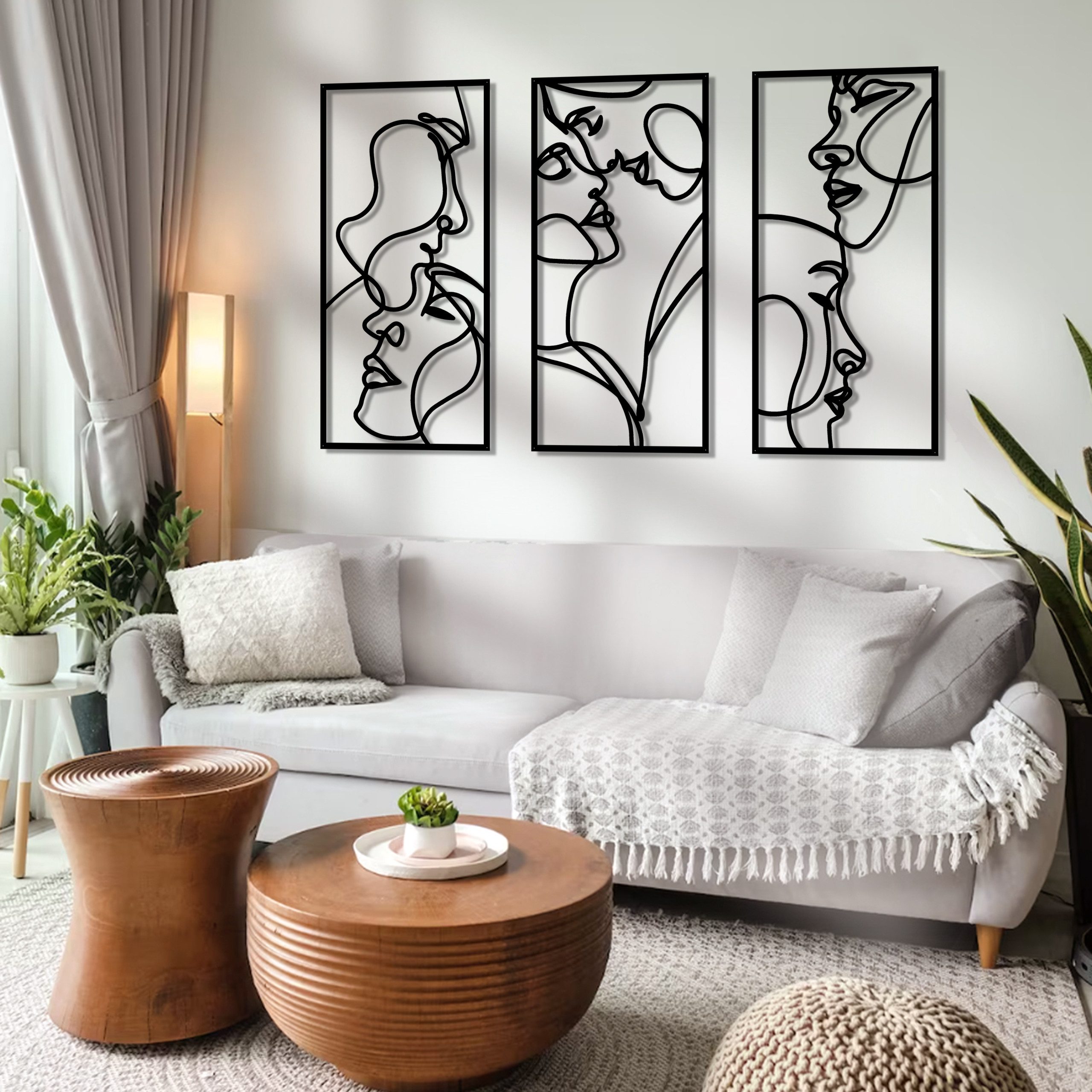 Outentin Wanddekoobjekt Deko für Wohnzimmer Wand günstig online kaufen