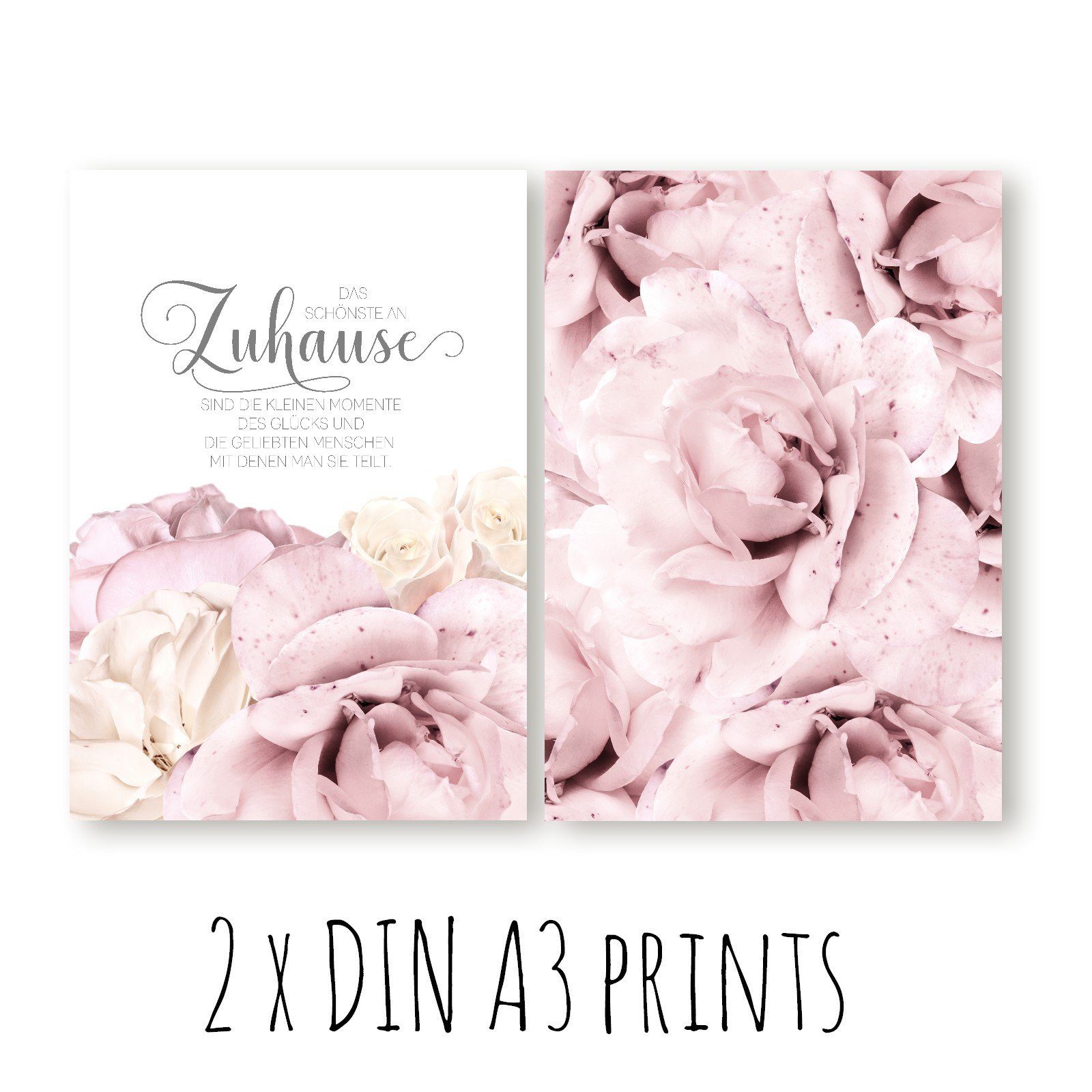 homestyle-accessoires Poster Bilder Set Wandbilder Bilderwand günstig online kaufen
