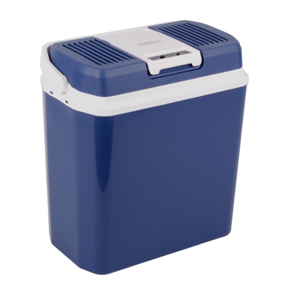 Vaiko Elektrische Kühlbox Elektrisch Mini Kühlschrank für KFZ Auto Camping, 20 l, leicht und mobil, mit ECO-Modus, 12 & 230 V Anschluss kühlt und wärmt