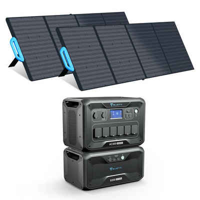 BLUETTI Stromerzeuger AC300+B300 mit 2*PV200 Solarmodule, (1-tlg., LiFePO4)