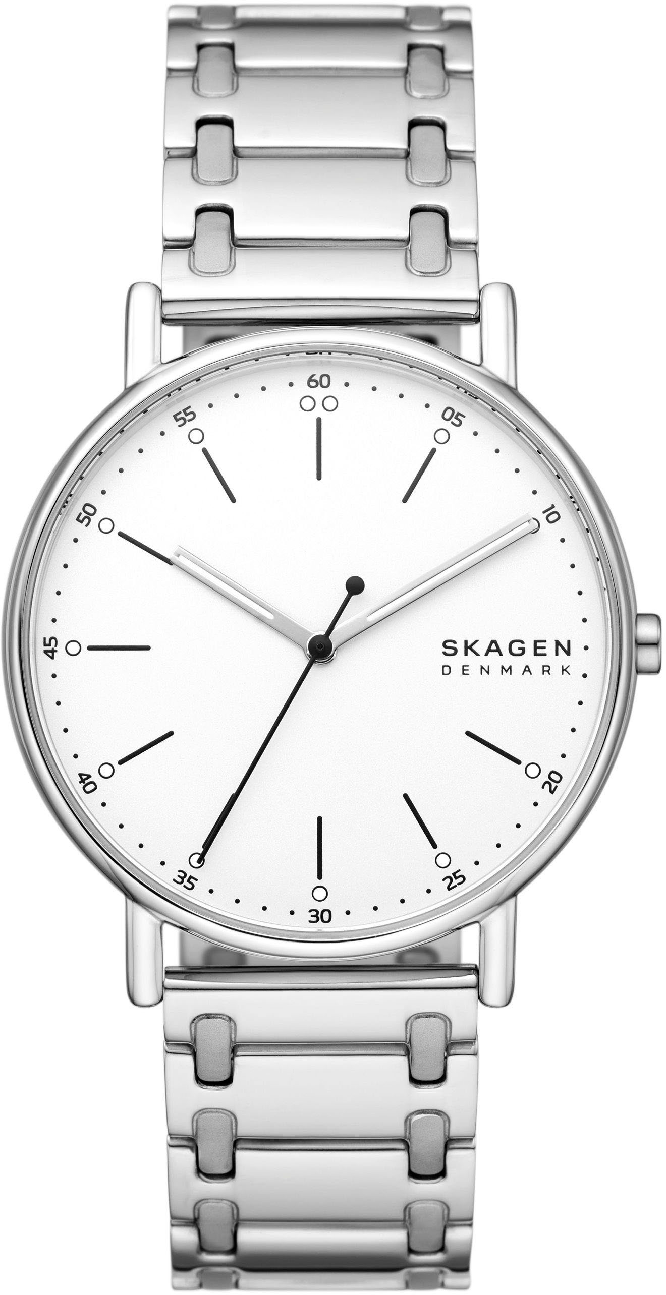 Skagen Quarzuhr SIGNATUR, Armbanduhr, Herrenuhr, analog