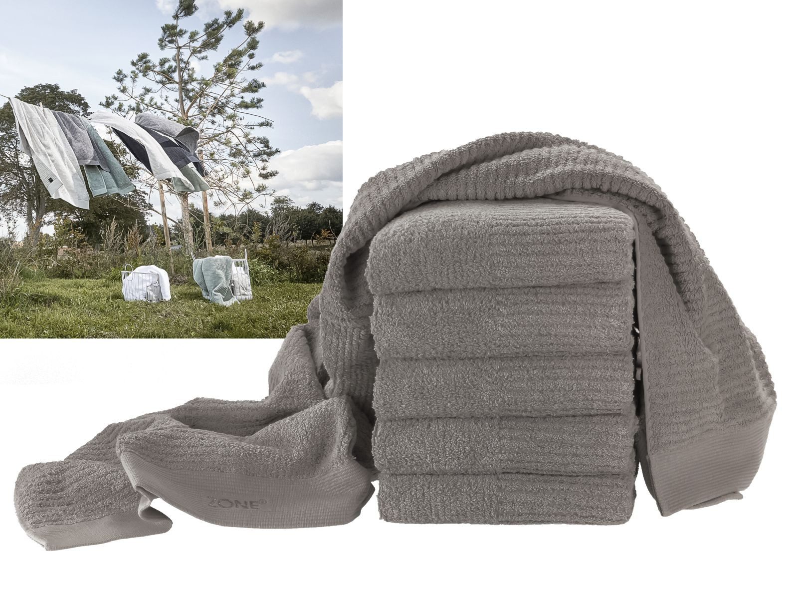 Zone Denmark Badetuch Classic, Baumwollstoff (kein günstig online kaufen