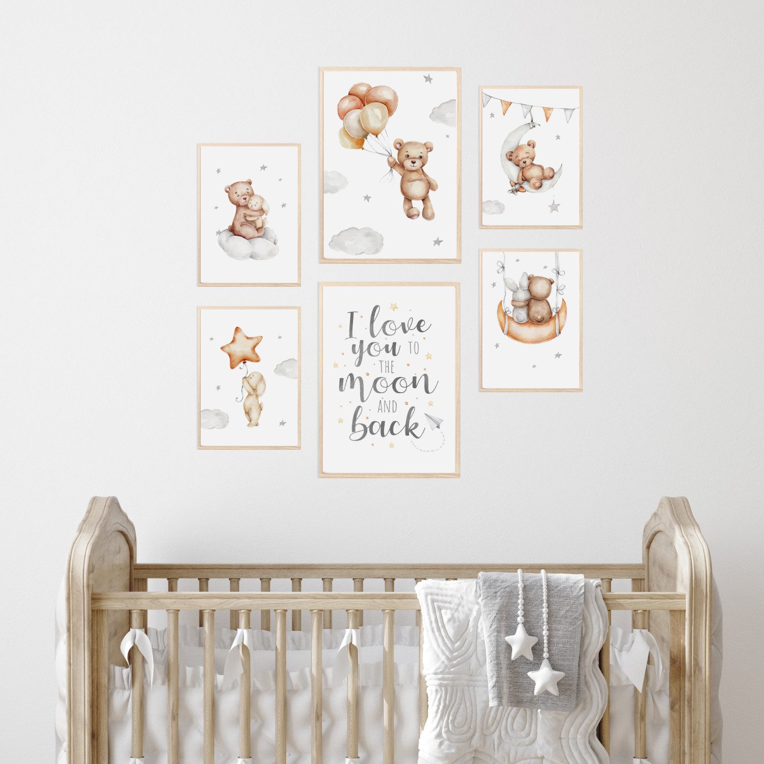 MeinBaby123® Poster Bilder Kinderzimmer, Poster Kinderzimmer günstig online kaufen