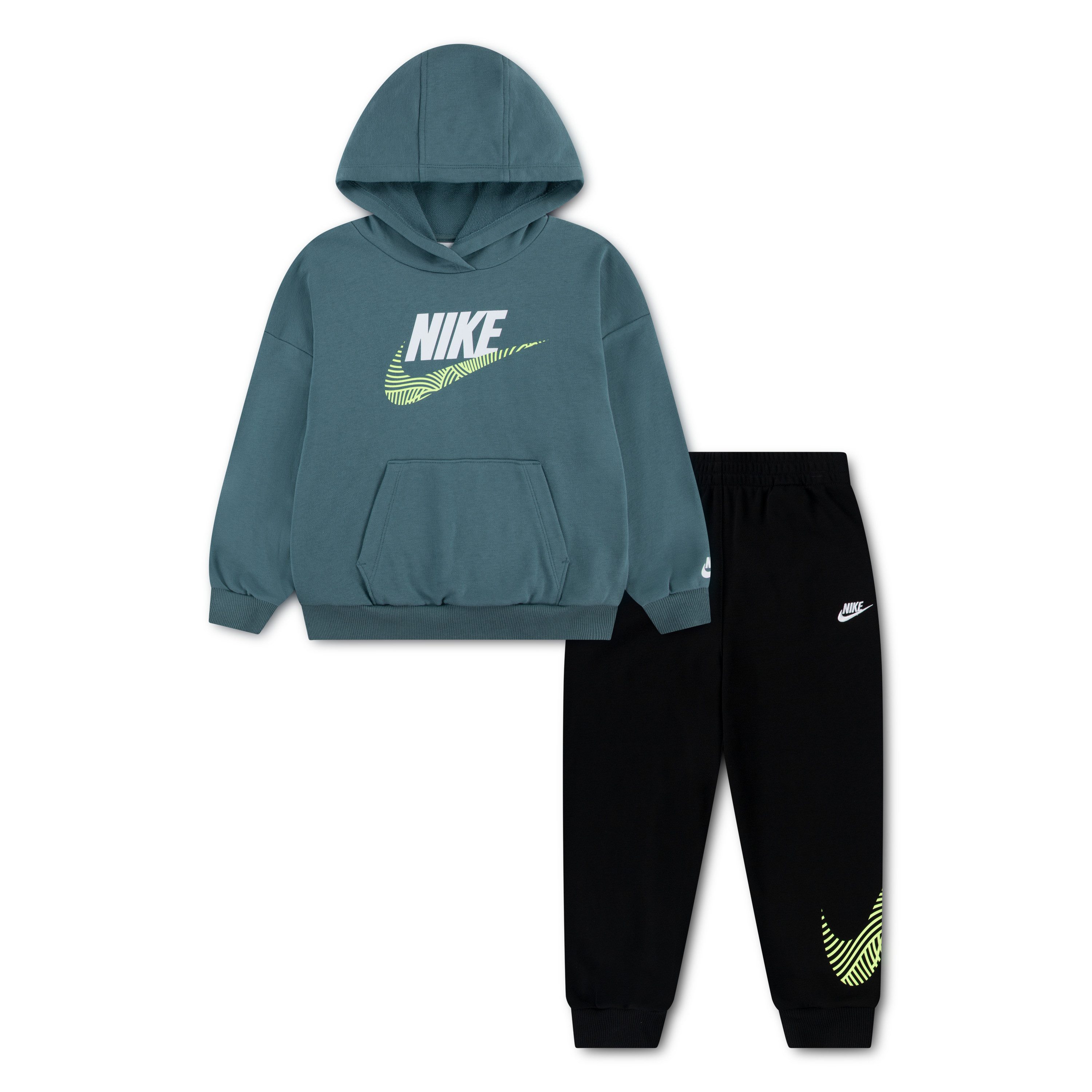 Nike Sportswear Jogginganzug B NSW ITZ OVERSIZE FT PO SET (2-tlg), für Kinder, für sportliche Aktivitäten, sportlicher Stil