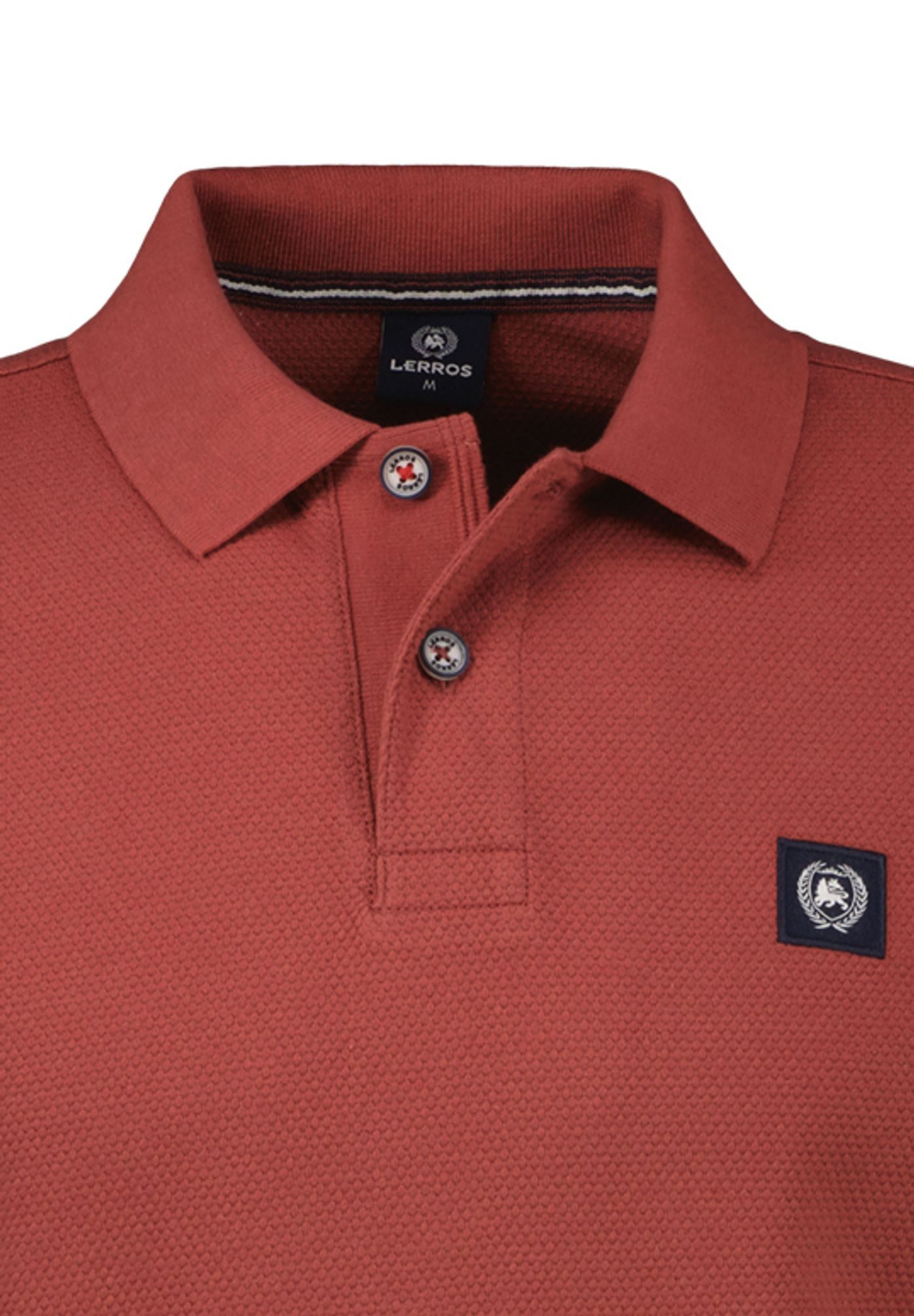 LERROS Poloshirt "LERROS Poloshirt in weicher Waffelpiquéqualität" günstig online kaufen