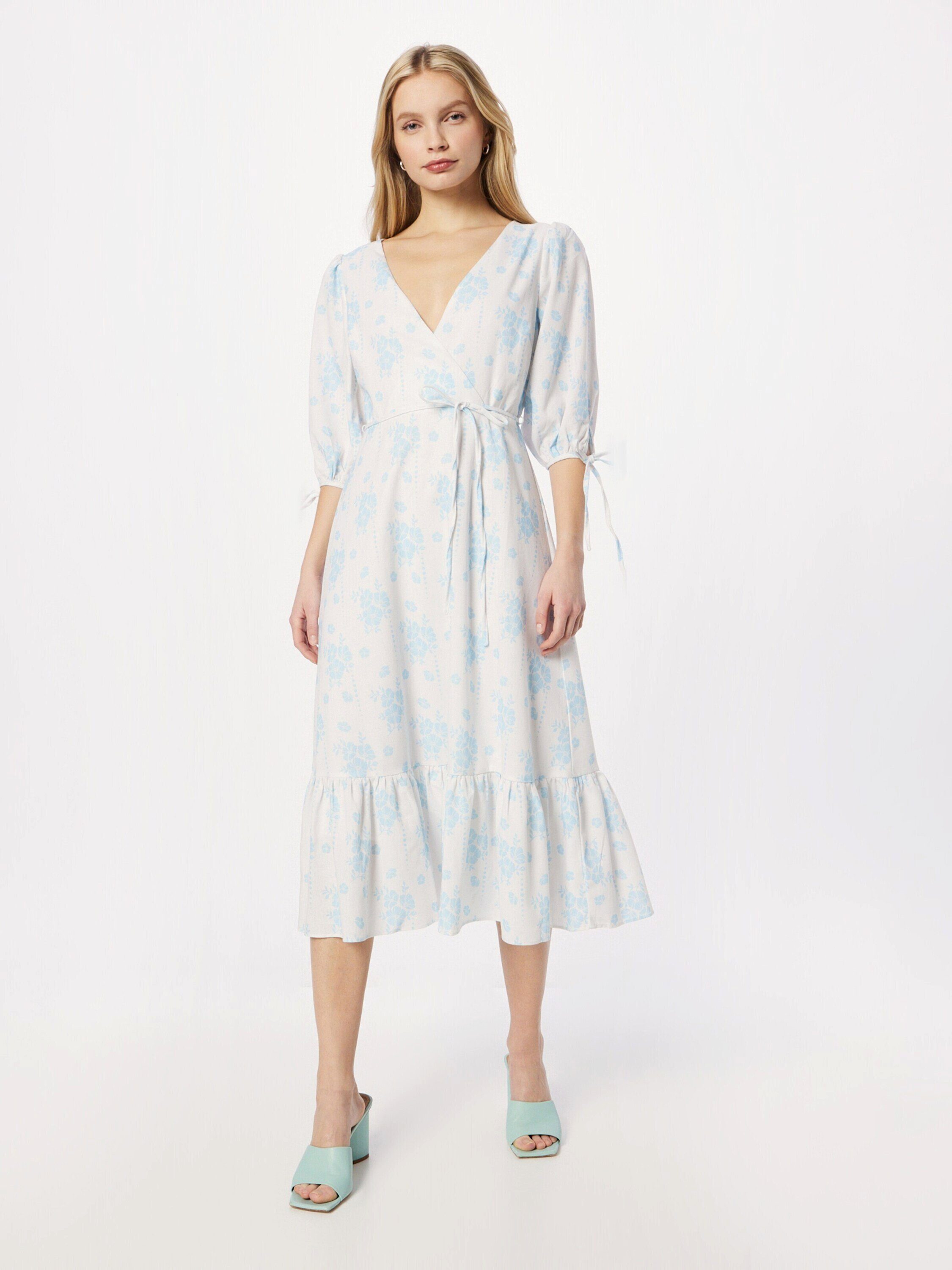 Glamorous Midikleid (1-tlg) Volant