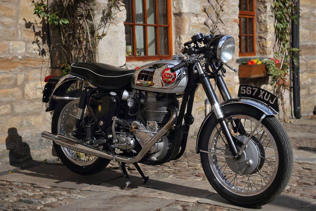 Fototapete Motorrad