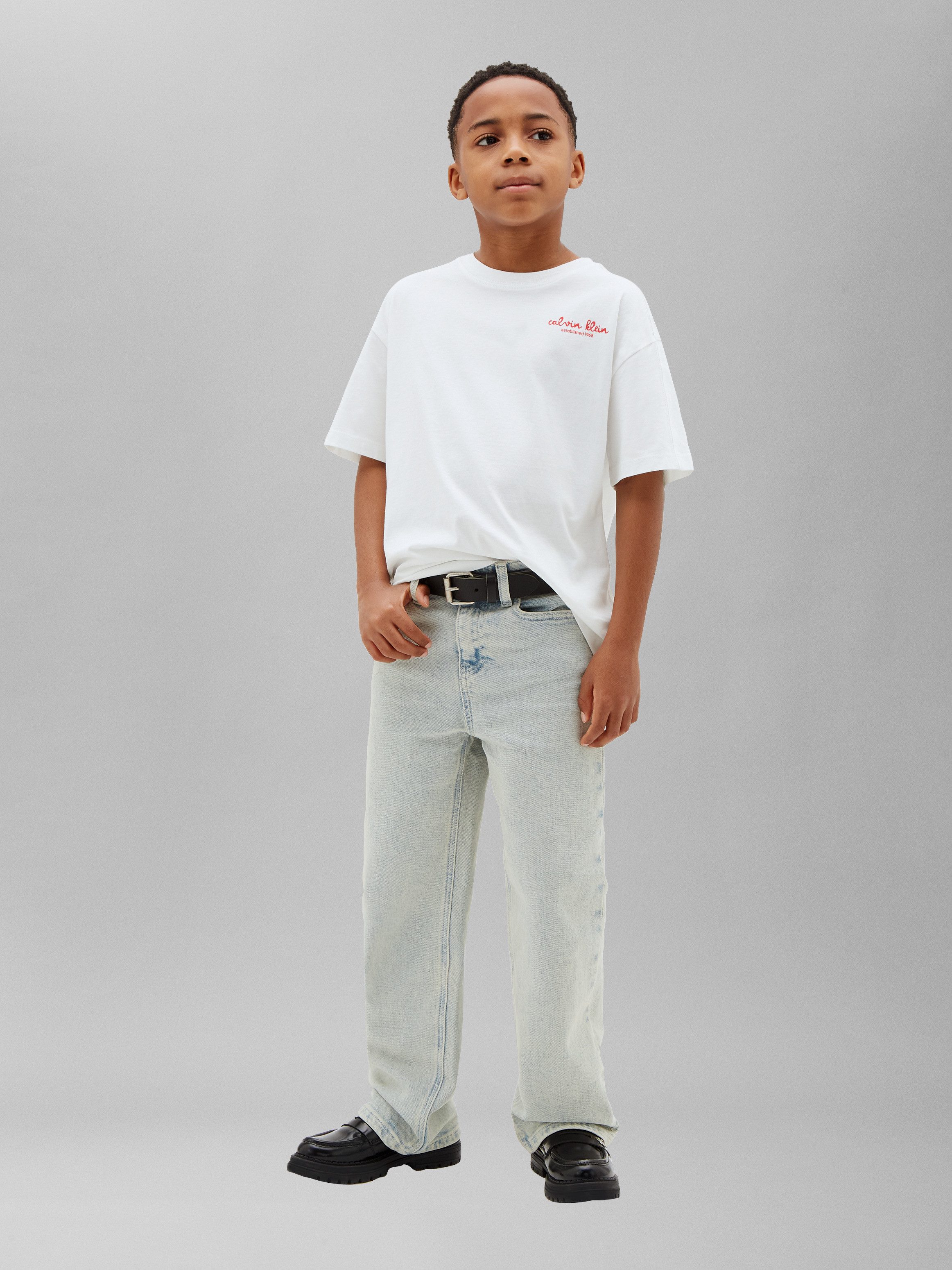 Calvin Klein Jeans 5-Pocket-Jeans Loose-Fit, Stretchdenim – Bild 3 von 5