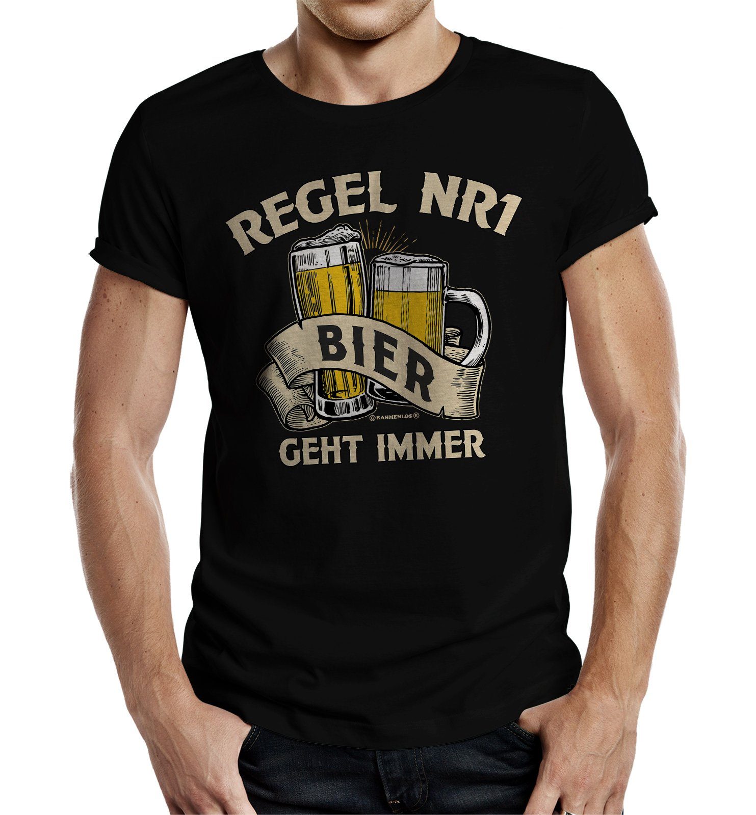 RAHMENLOS® T-Shirt Das Party Geschenk für günstig online kaufen