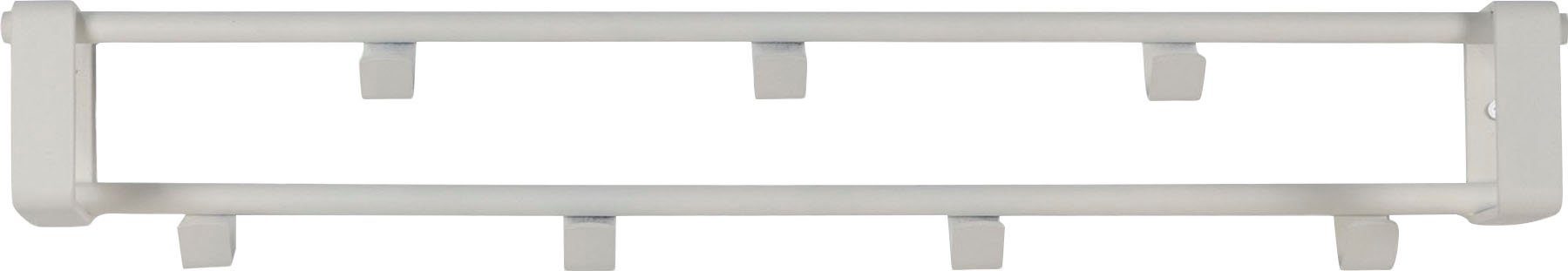 Spinder Design Garderobenhalter Rex Garderobenhakenleiste, Metall, Breite 60 cm, 7 Haken
