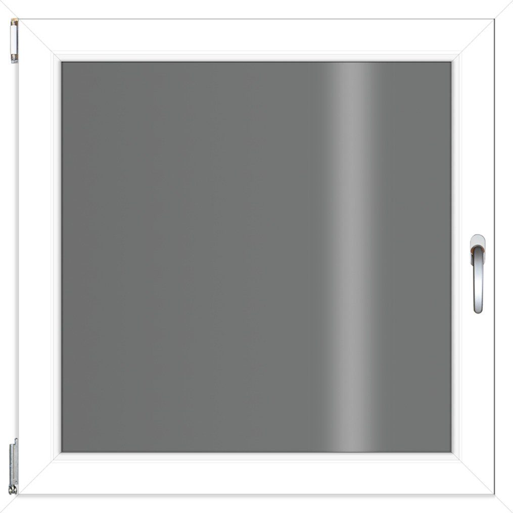 RORO Türen & Fenster Kunststofffenster, BxH: Griff ohne 100x100 cm