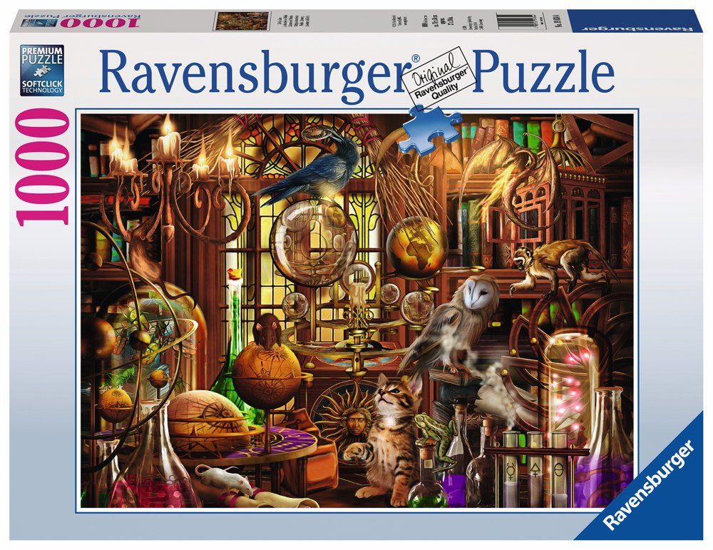 Ravensburger Puzzle »1000 Teile Ravensburger Puzzle Merlins Labor 19834«,  1000 Puzzleteile online kaufen | OTTO