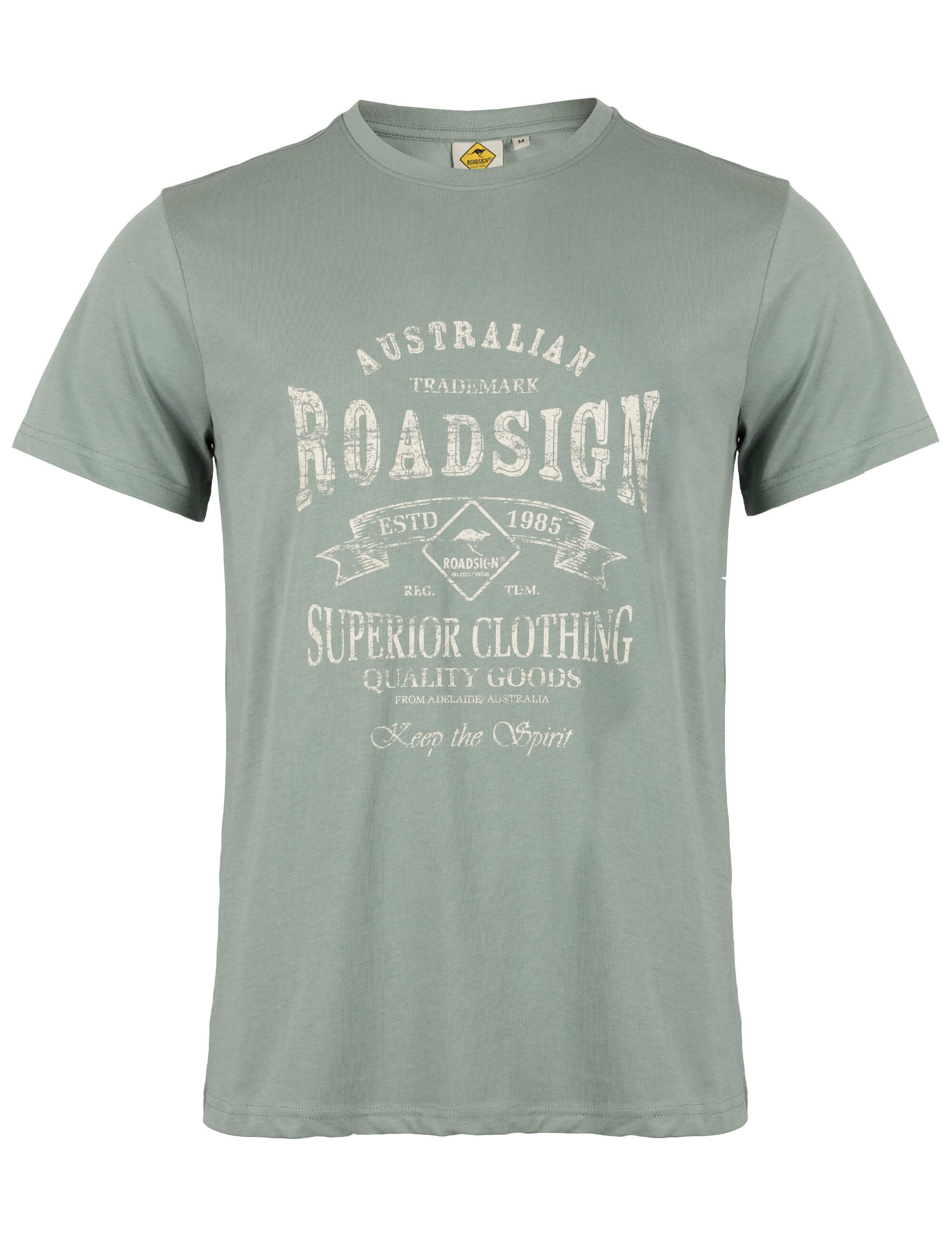 ROADSIGN australia T-Shirt Origin 85 (1, 1-tlg., 1) mit Frontprint im Australian Style, Rundhals, aus reiner Baumwolle