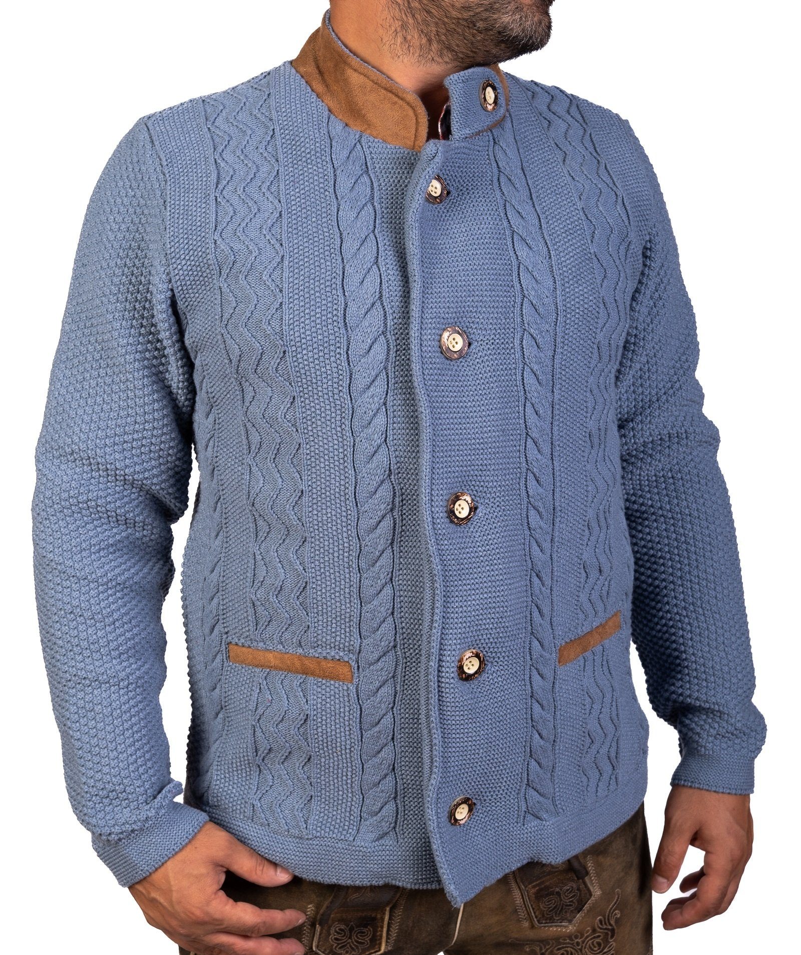 Trachtl Trachtenstrickjacke Herren Strickjacke Markus