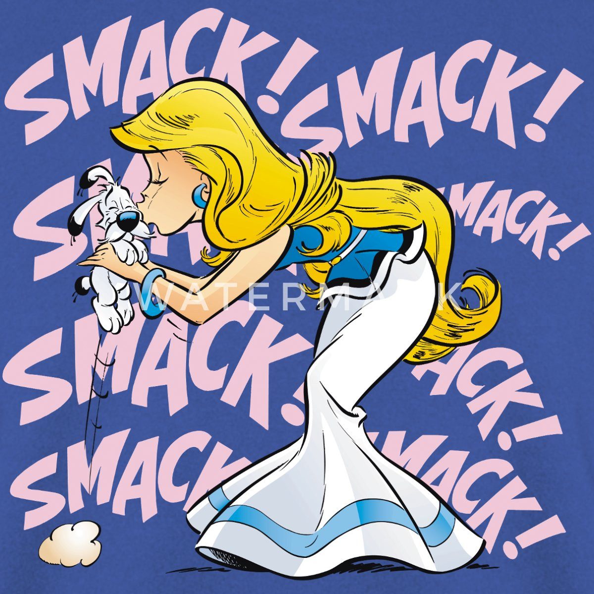 Spreadshirt Sweatshirt Asterix & Obelix - Idefix Falbala Unisex Pullover (1-tlg)